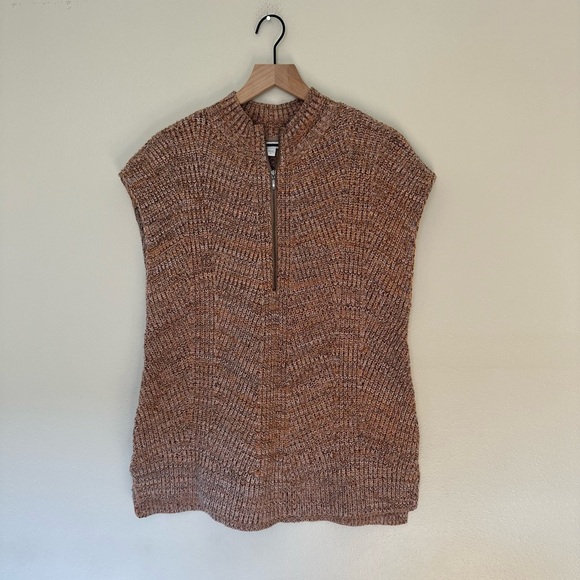 J. JILL Rib-Textured Marled Sweater-Vest - Picture 2 of 9